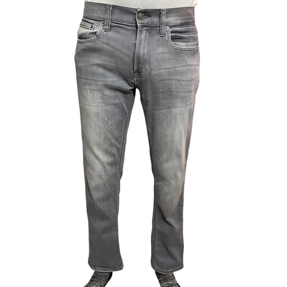 Men’s Express Gray Jeans 32x32 Slim Stretch Jeans